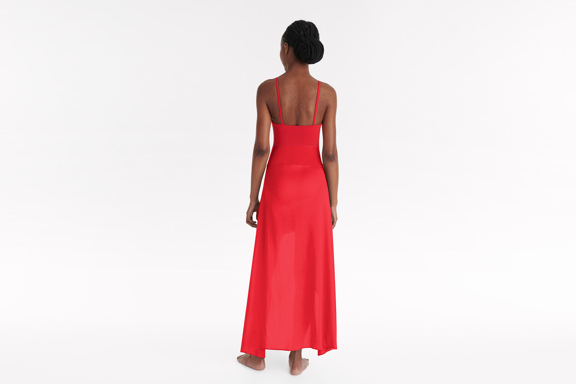 Peplum 2 Long sarong standard view NaN
