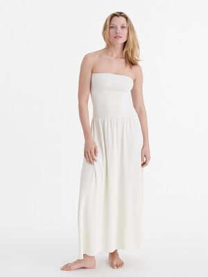 Oda Vestido largo de corpi&ntilde;o Vista est&aacute;ndar 1