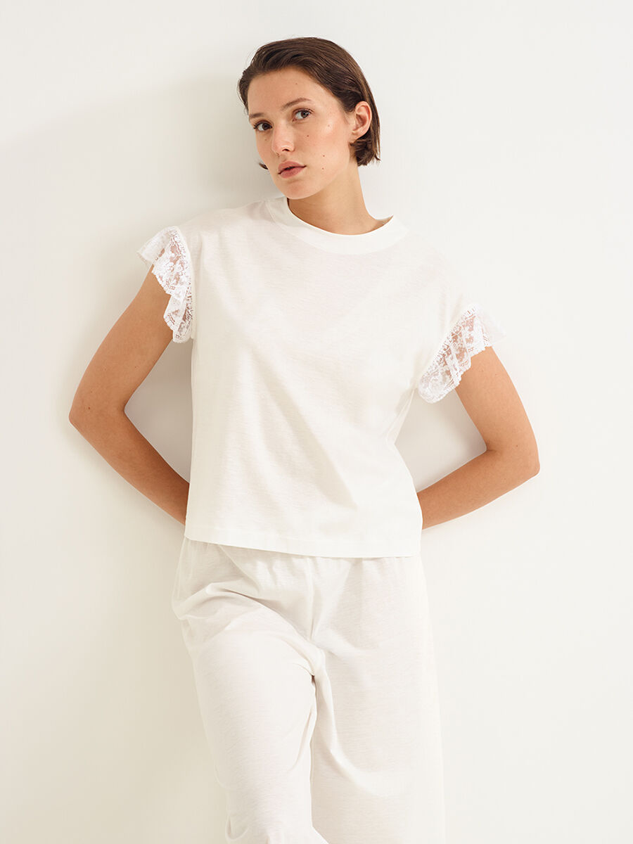 Abricot T-shirt standard vista 3 su 6