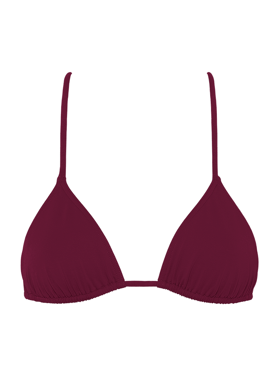 Mouna Small triangle bikini top standard view �