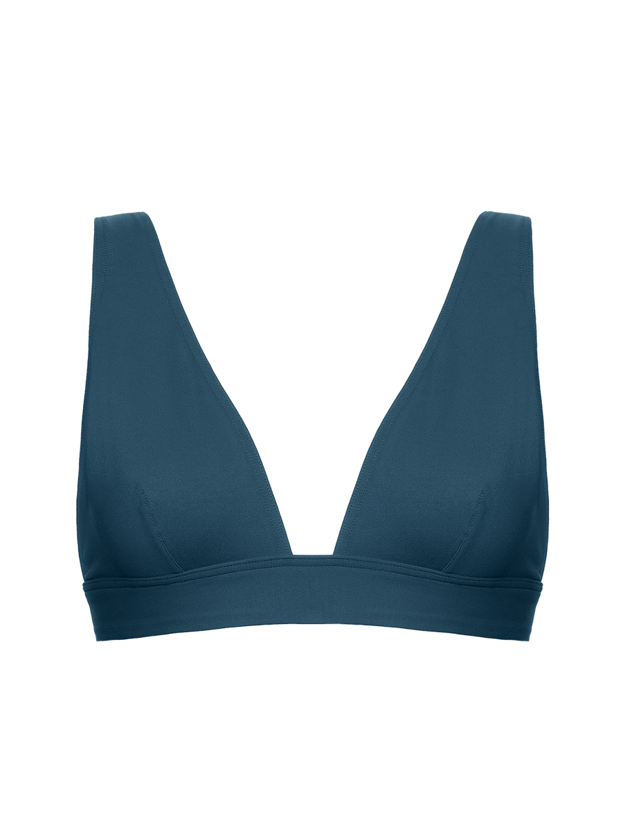 Chrome Full-cup triangle bikini top standard view �