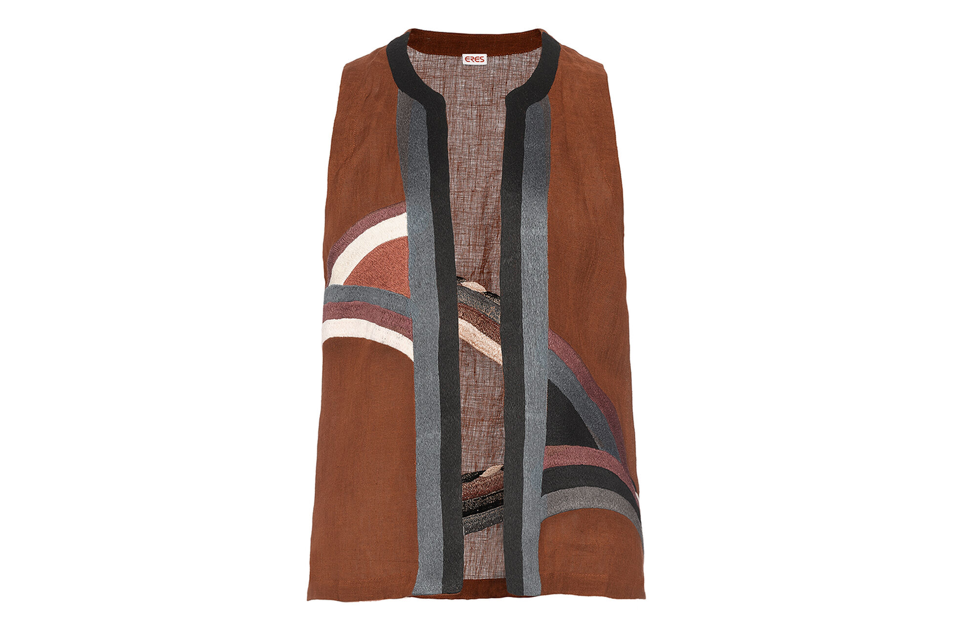 Paysage Sleeveless cardigan standard view �