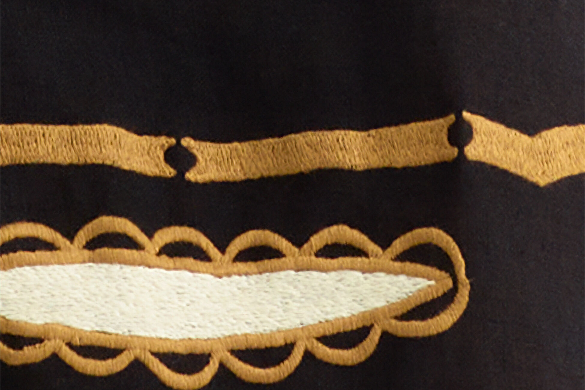 Ornement Robe longue vue standard NaN