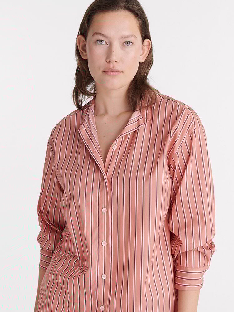 Bonheur-Rayure Rose