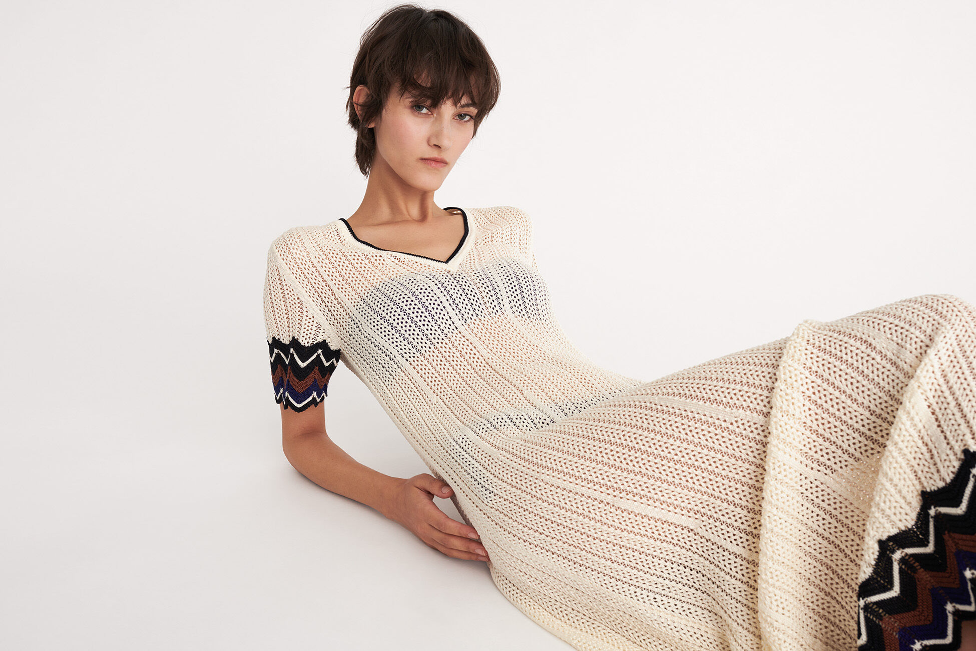 Luna Long dress standard view NaN