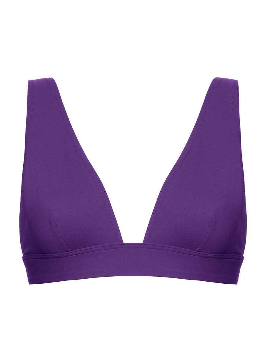 Chrome Full-cup triangle bikini top standard view �