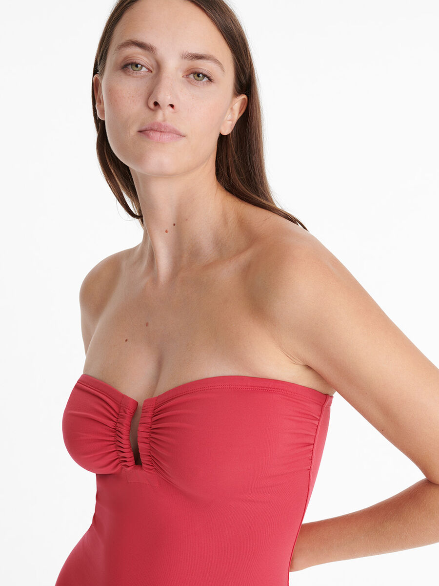 Cassiop&eacute;e Bustier one-piece standard view �