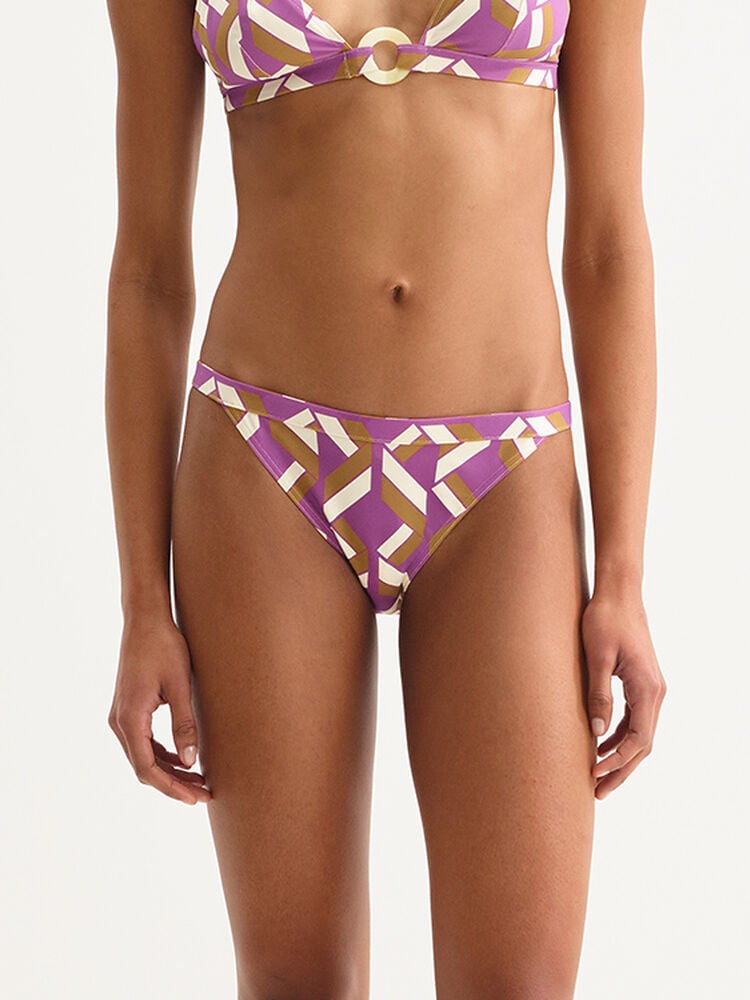 Fever-Imprime Swim Purple
