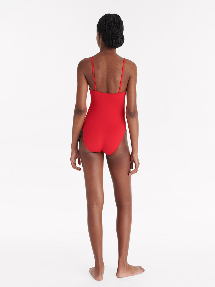 Aquarelle Une-pièce nageur vue standard NaN