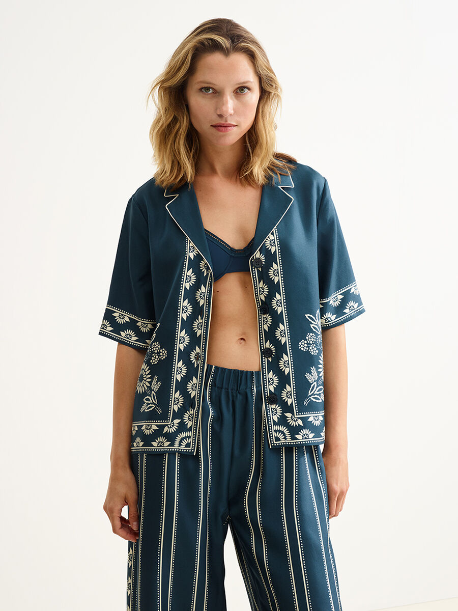 Menthol&eacute;e Camicia standard vista 3 su 5