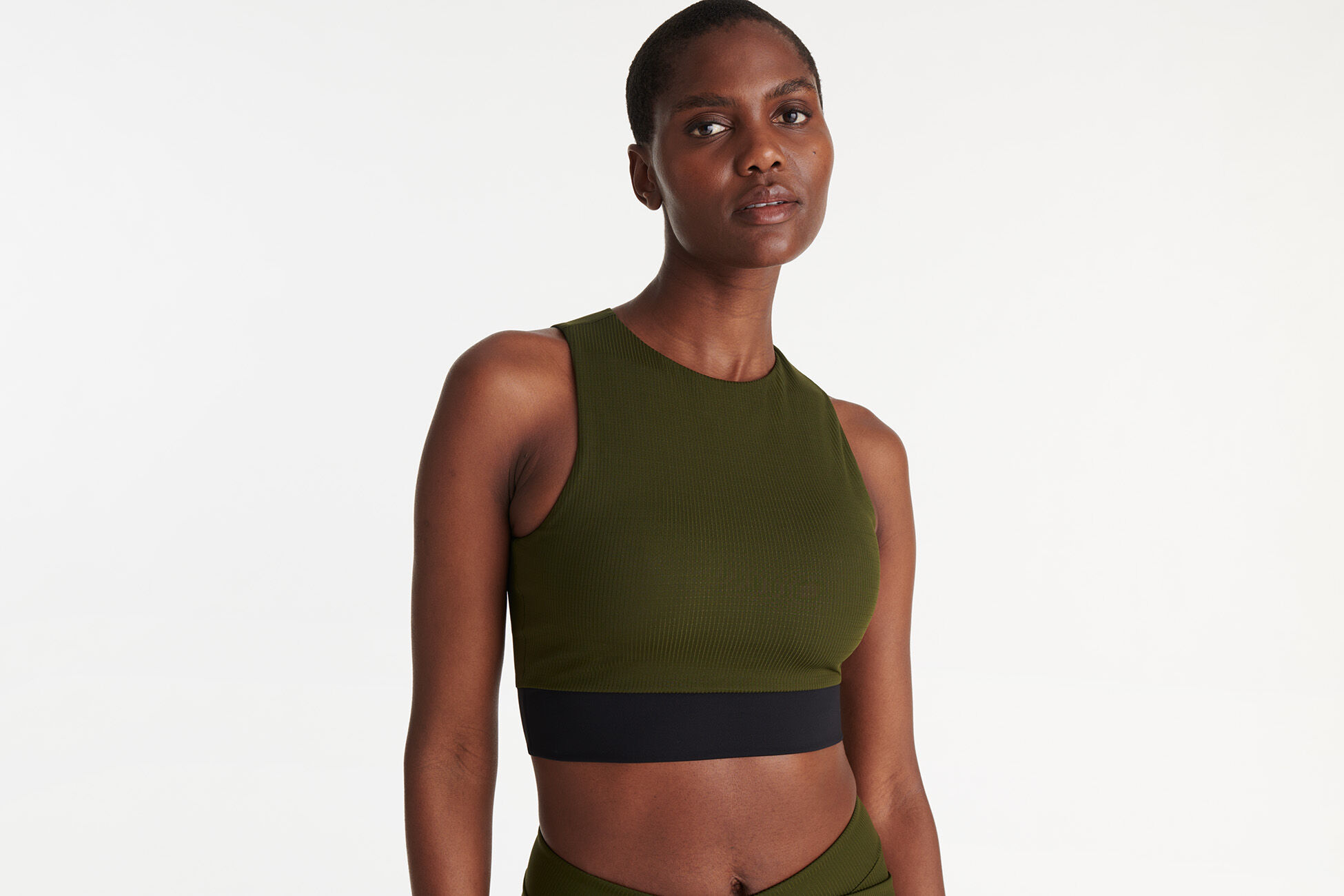 Micheline Crop top bra standard view �