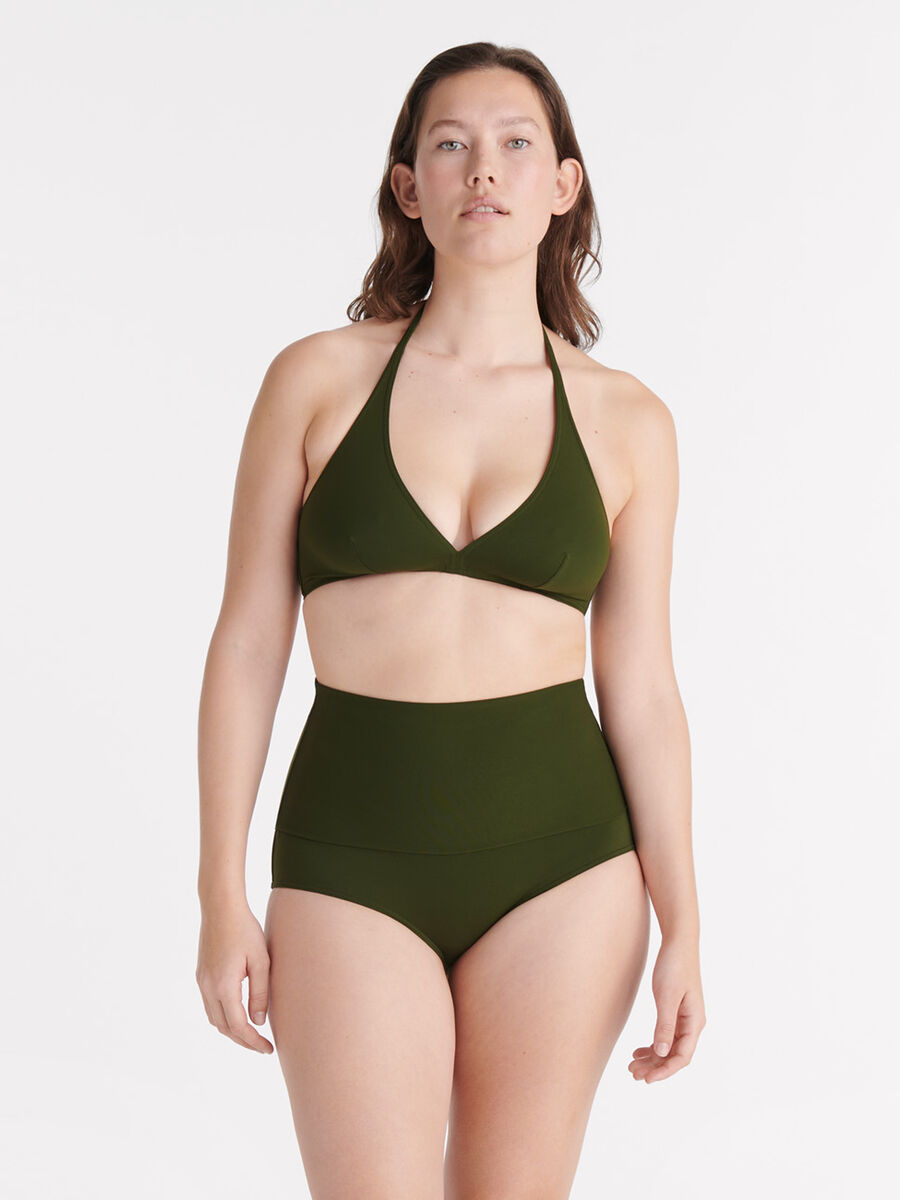Gredin Hoch geschnittene Bikinihose Standardansicht 2 von 5