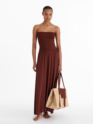 Oda Long bustier dress standard view 1