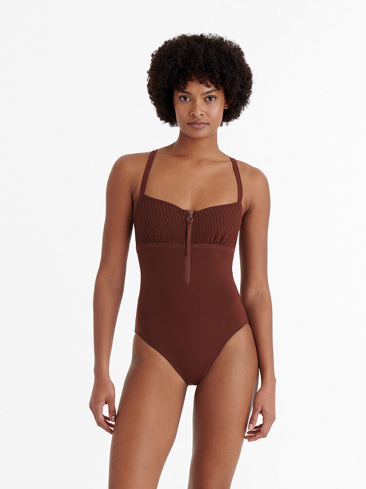 ワンピース水着 ERES SS25 'Marina' one-piece swimsuit (012514 NAUTIQUE) One pieces swimsuits - Online ERES collection