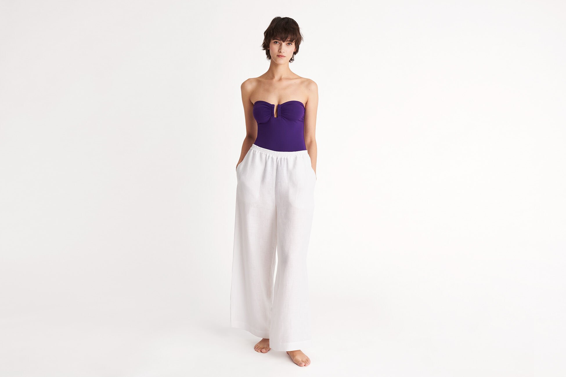 Select Pantalón ancho Vista estándar NaN