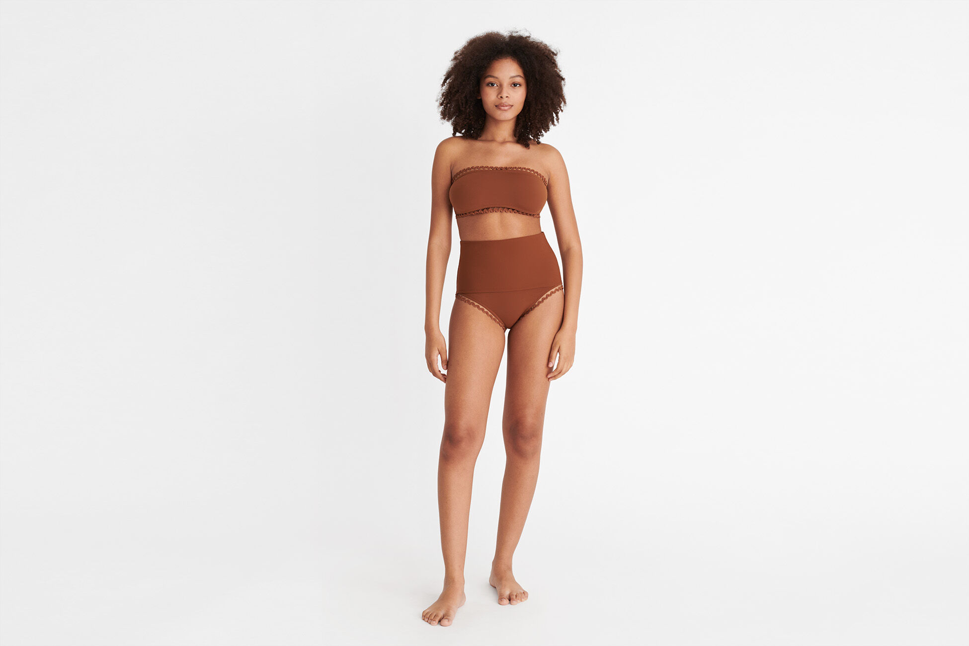 Hit Hoch geschnittene Bikinihose Standardansicht NaN