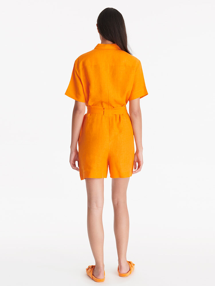 ワンピース水着 ERES SS25 'Aquarelle' one-piece swimsuit (011402 KUMQUAT) Aquarelle Tank one-piece Kumquat | ERES