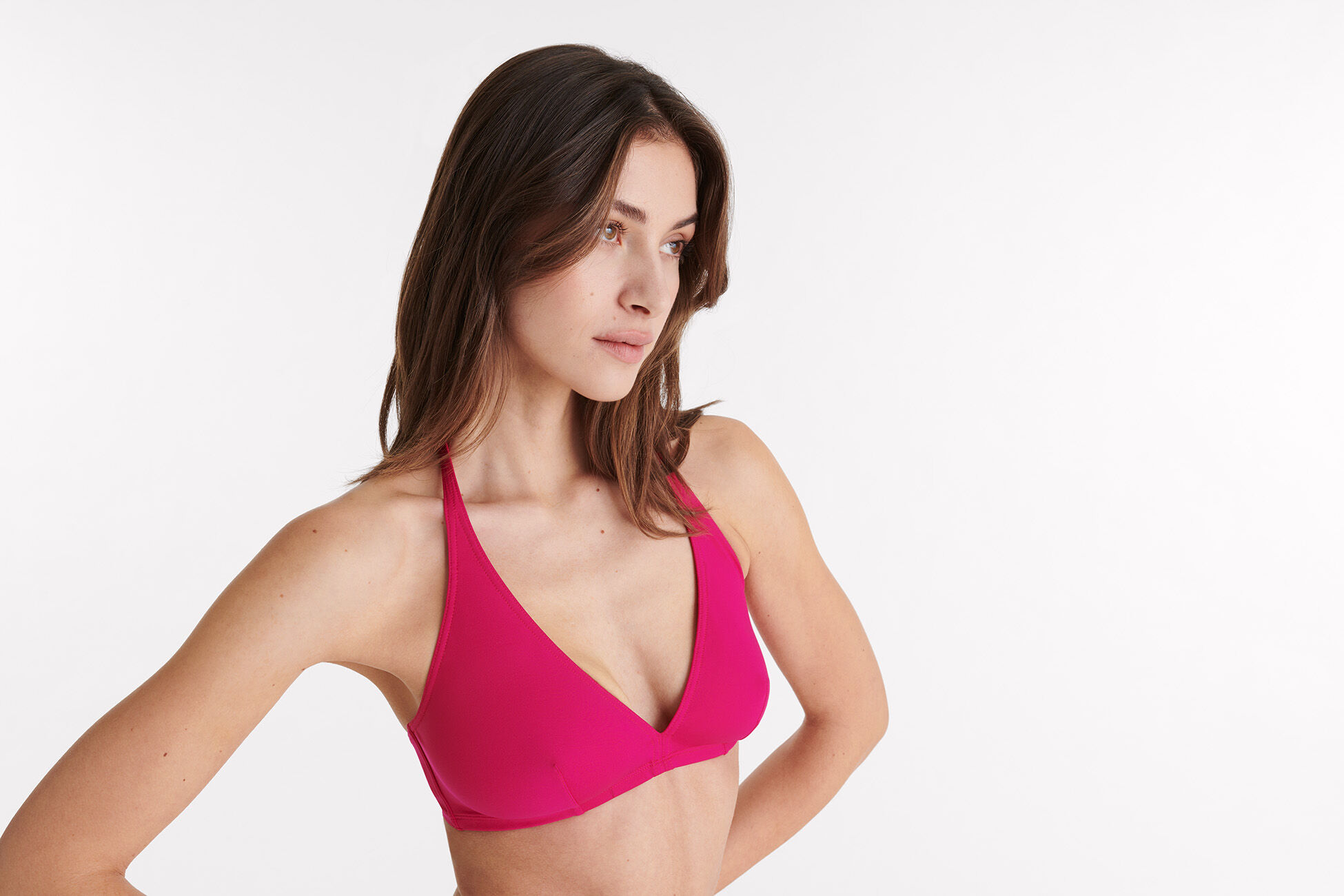 Gang Full-cup triangle bikini top standard view �