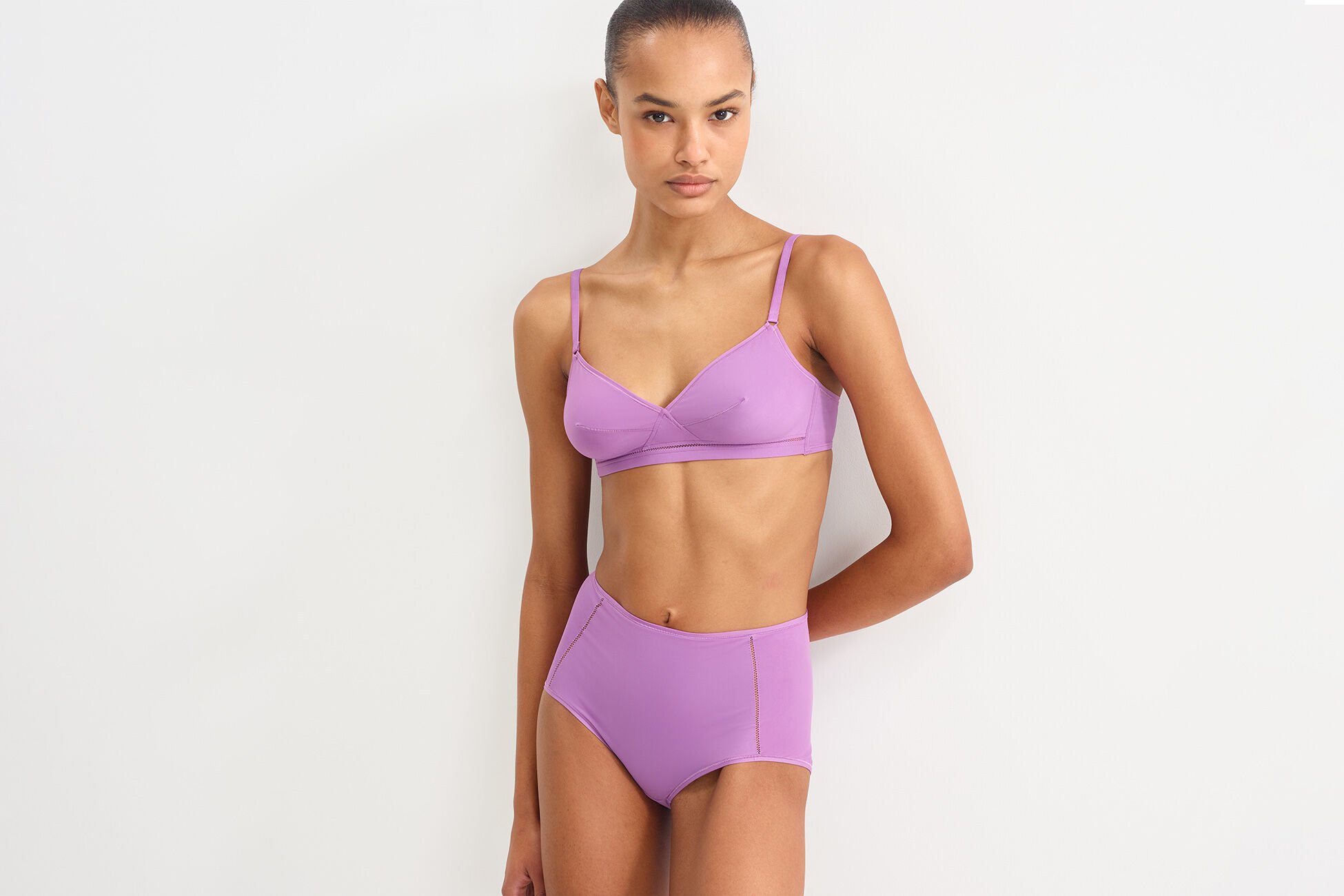 Brina soyeuse Culotte taille haute vue standard NaN