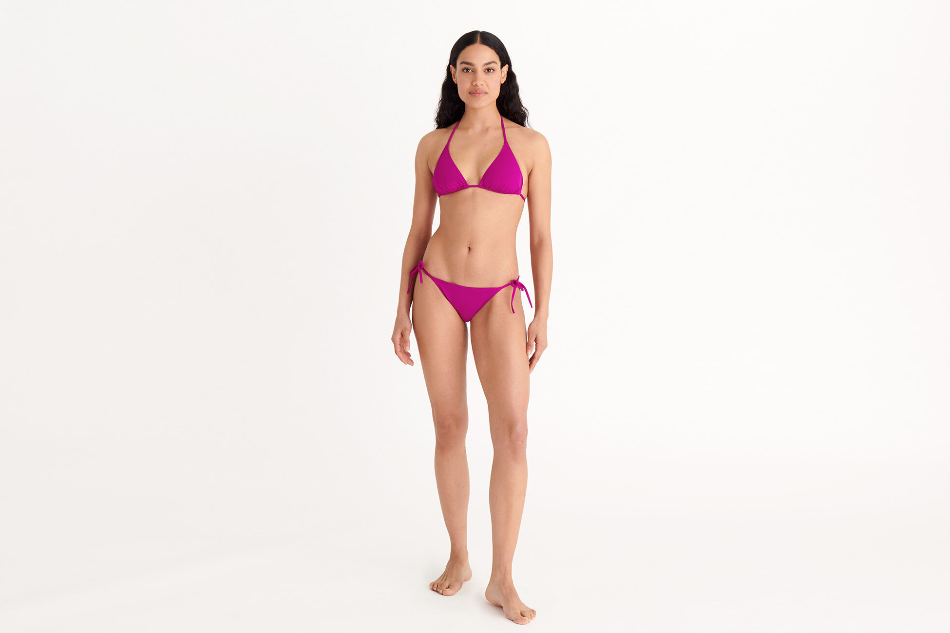 Mouna Small triangle bikini top standard view �