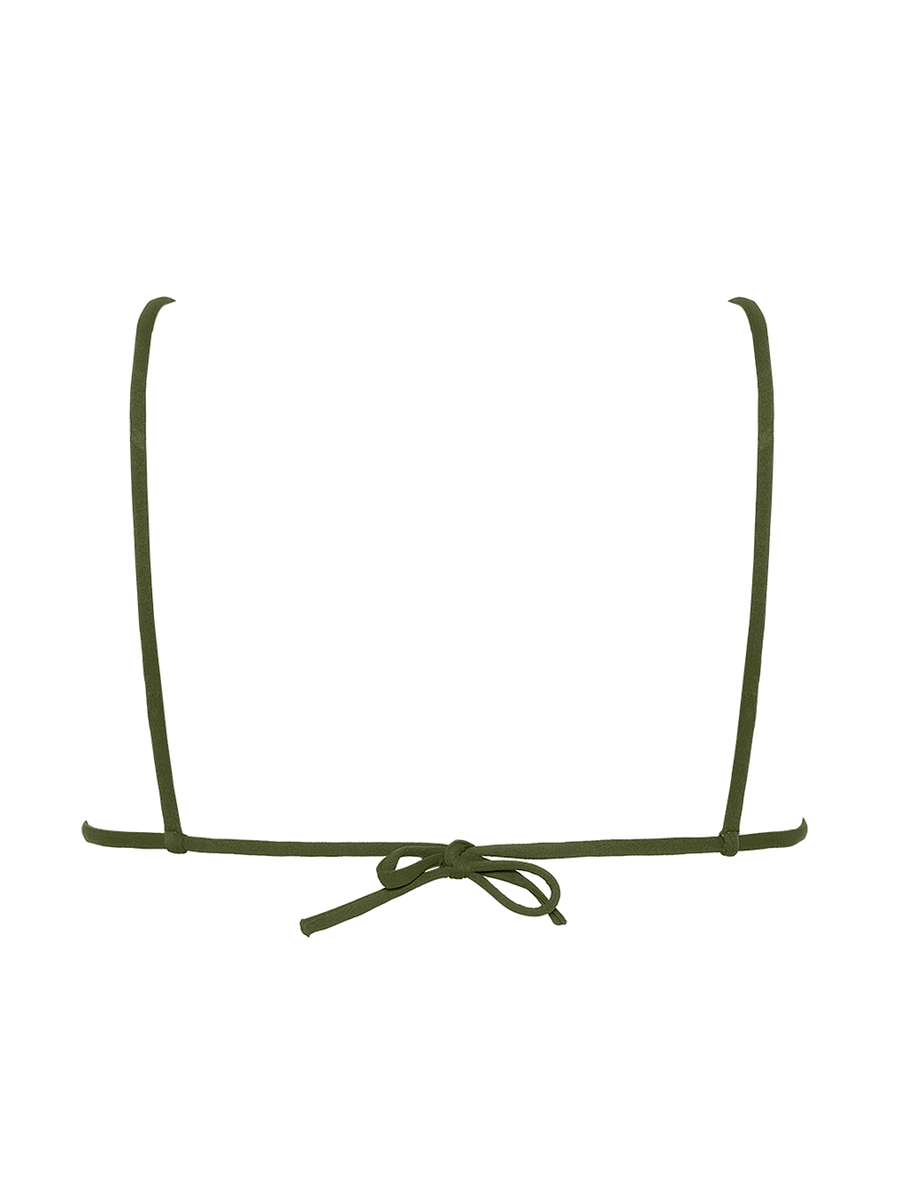 Mouna Small triangle bikini top standard view �