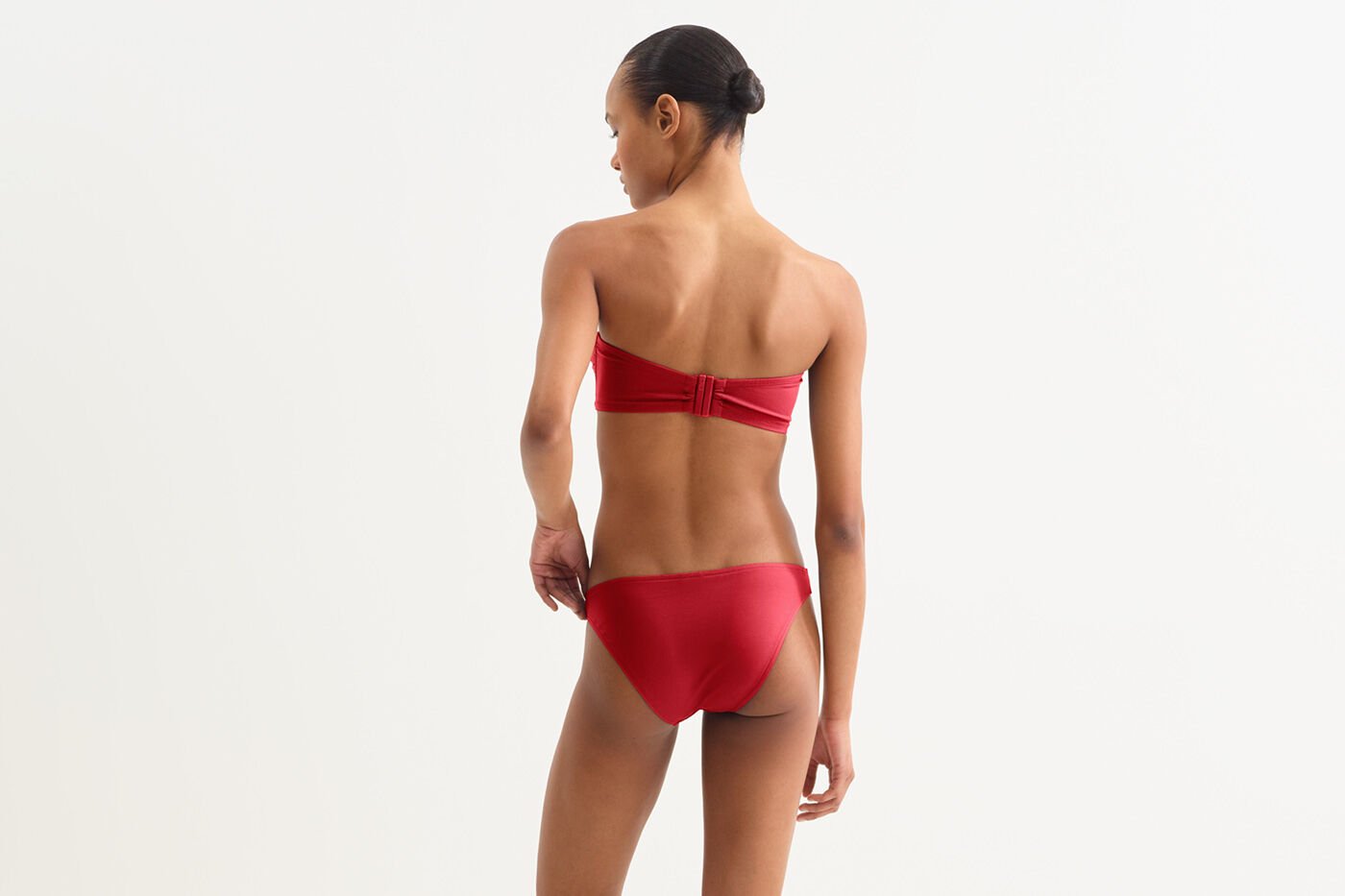 ビキニ ERES Orange stretch nylon blend Etincelant bikini bottom Eres Orange Stretch Nylon Blend Etincelant Bikini Bottom ERES