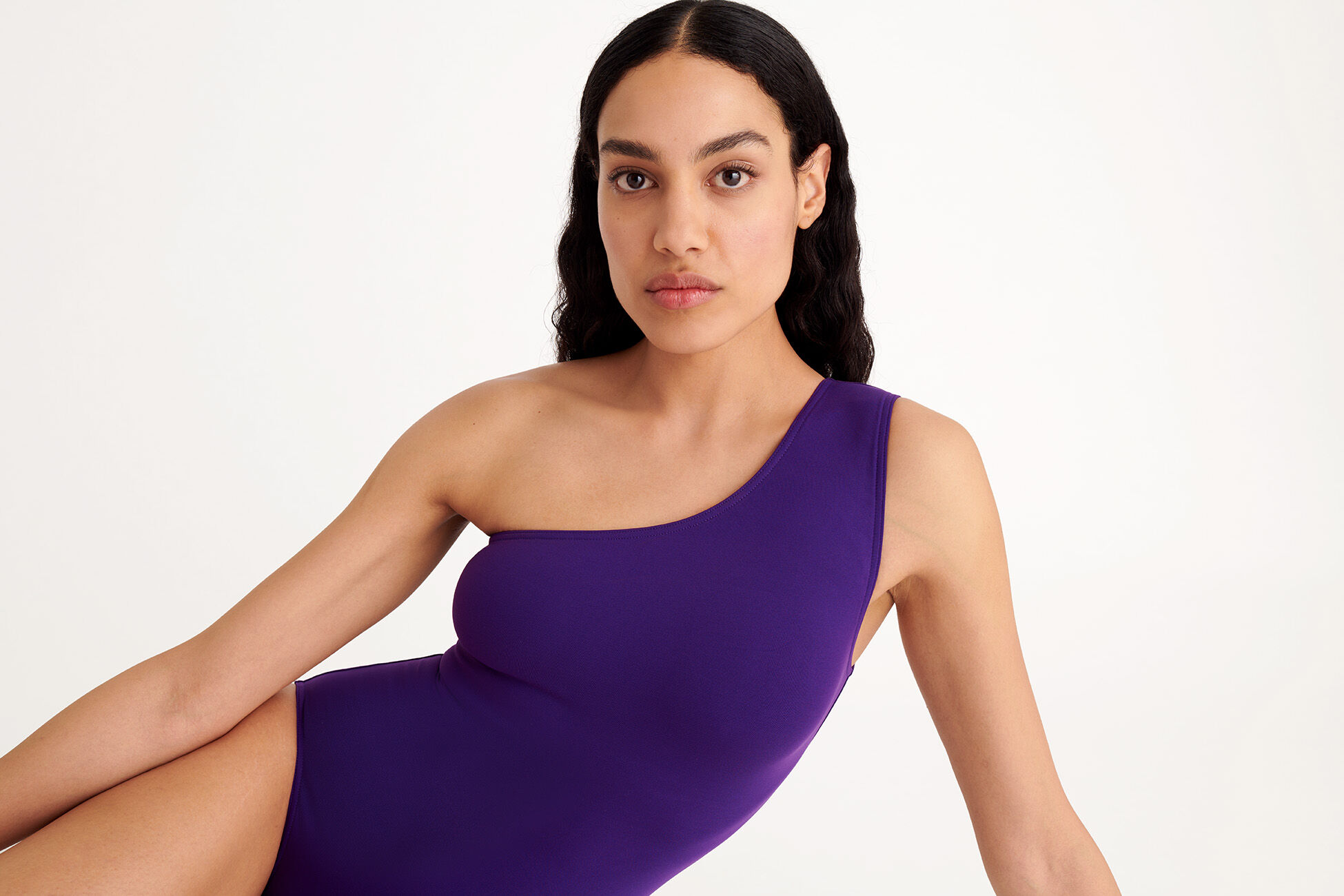 Effigie One-shoulder one-piece standard view �