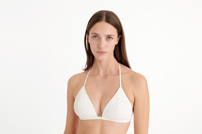 Extra Triangle bra with bust darts standard view 1