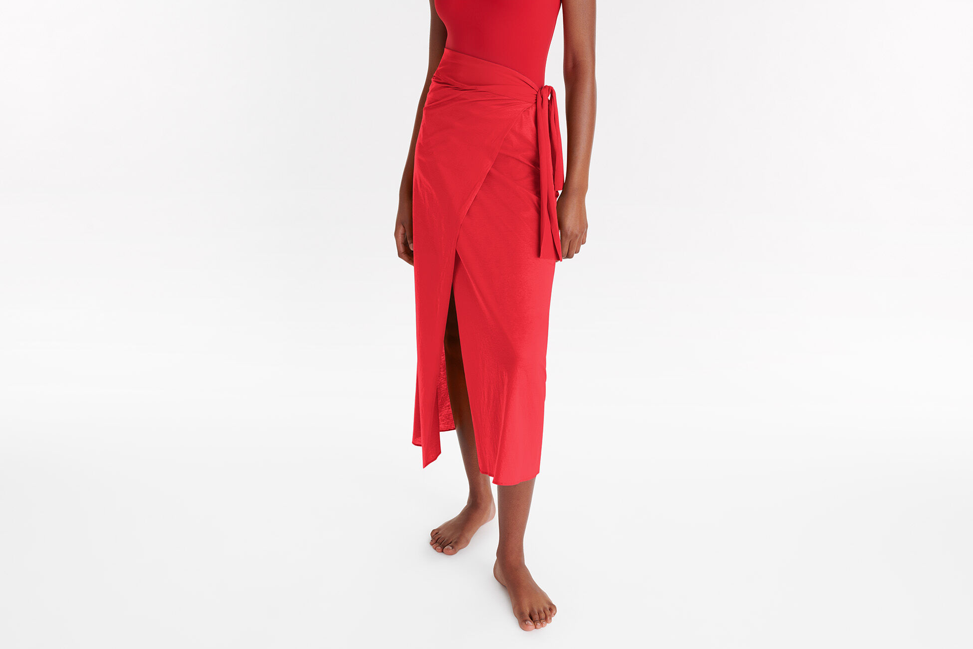 Peplum 2 Long sarong standard view NaN