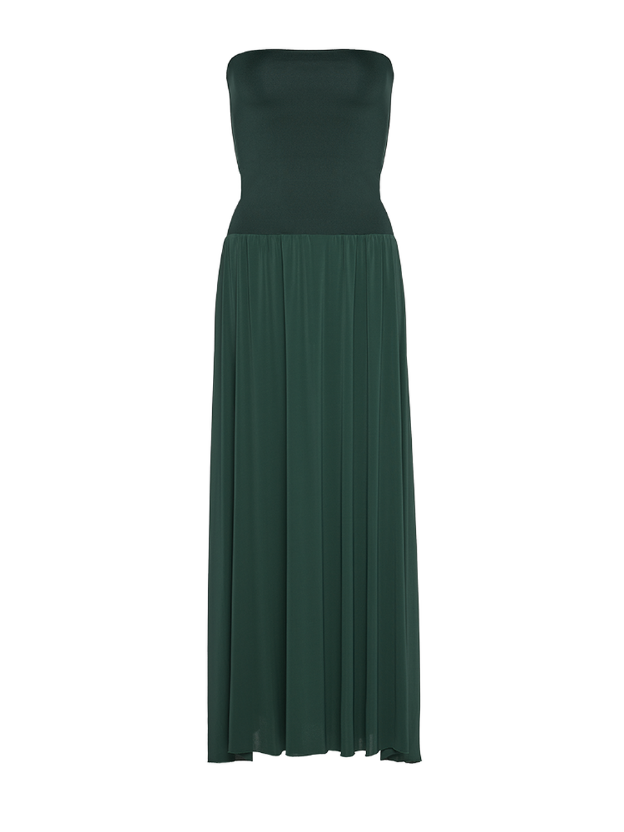 Oda Long bustier dress standard view �