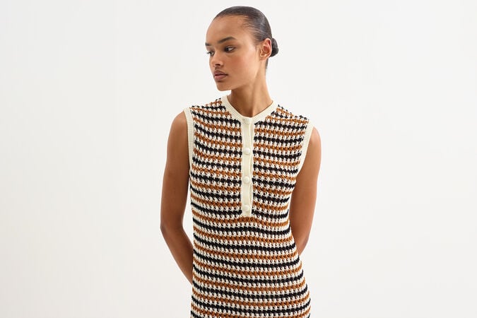 In&eacute;dite Vestido corto Vista est&aacute;ndar 1