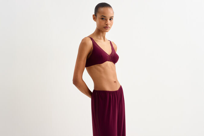  Val&eacute;rie graphique Underwire triangle bra standard view 1