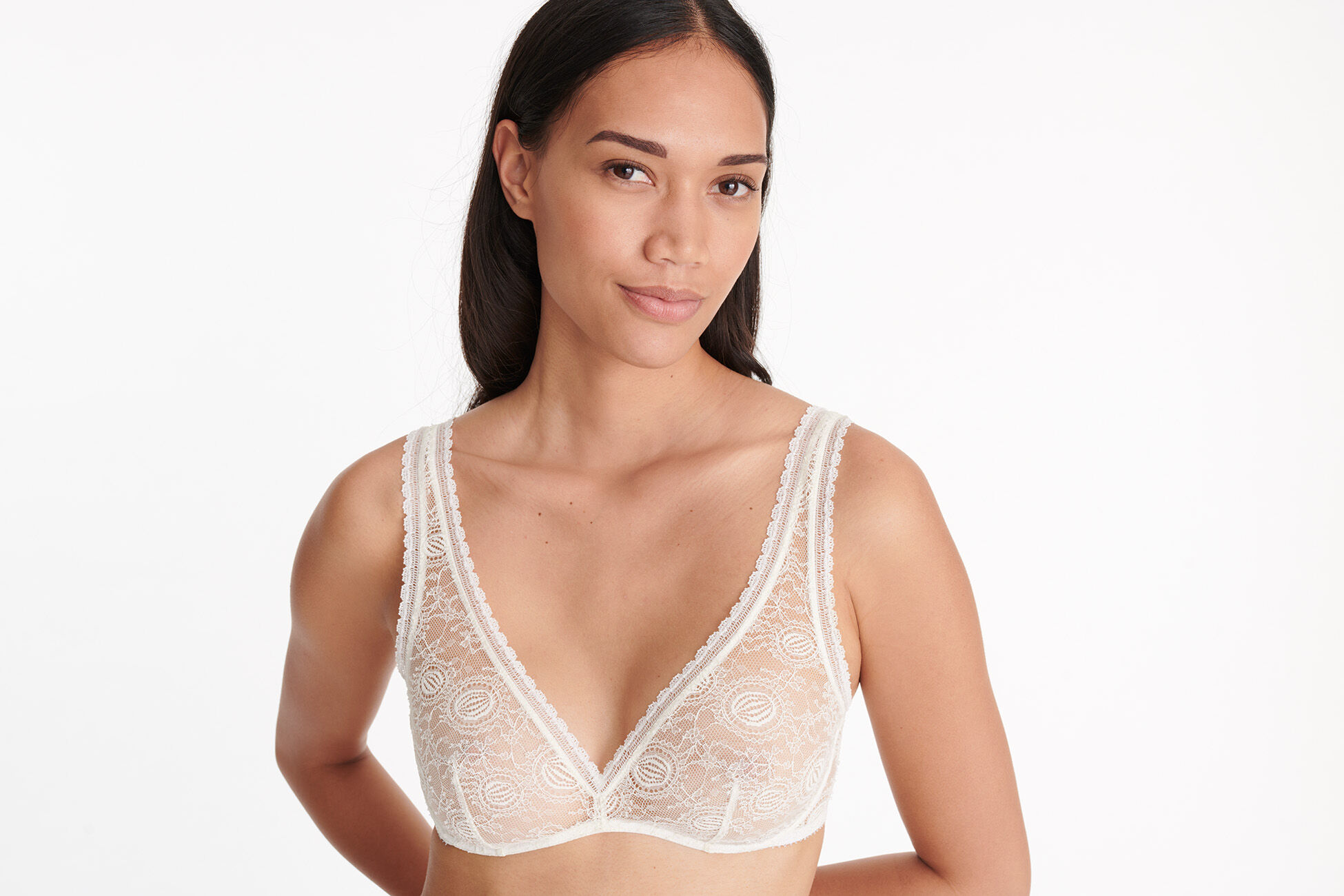 Rubellite Underwire triangle bra standard view �