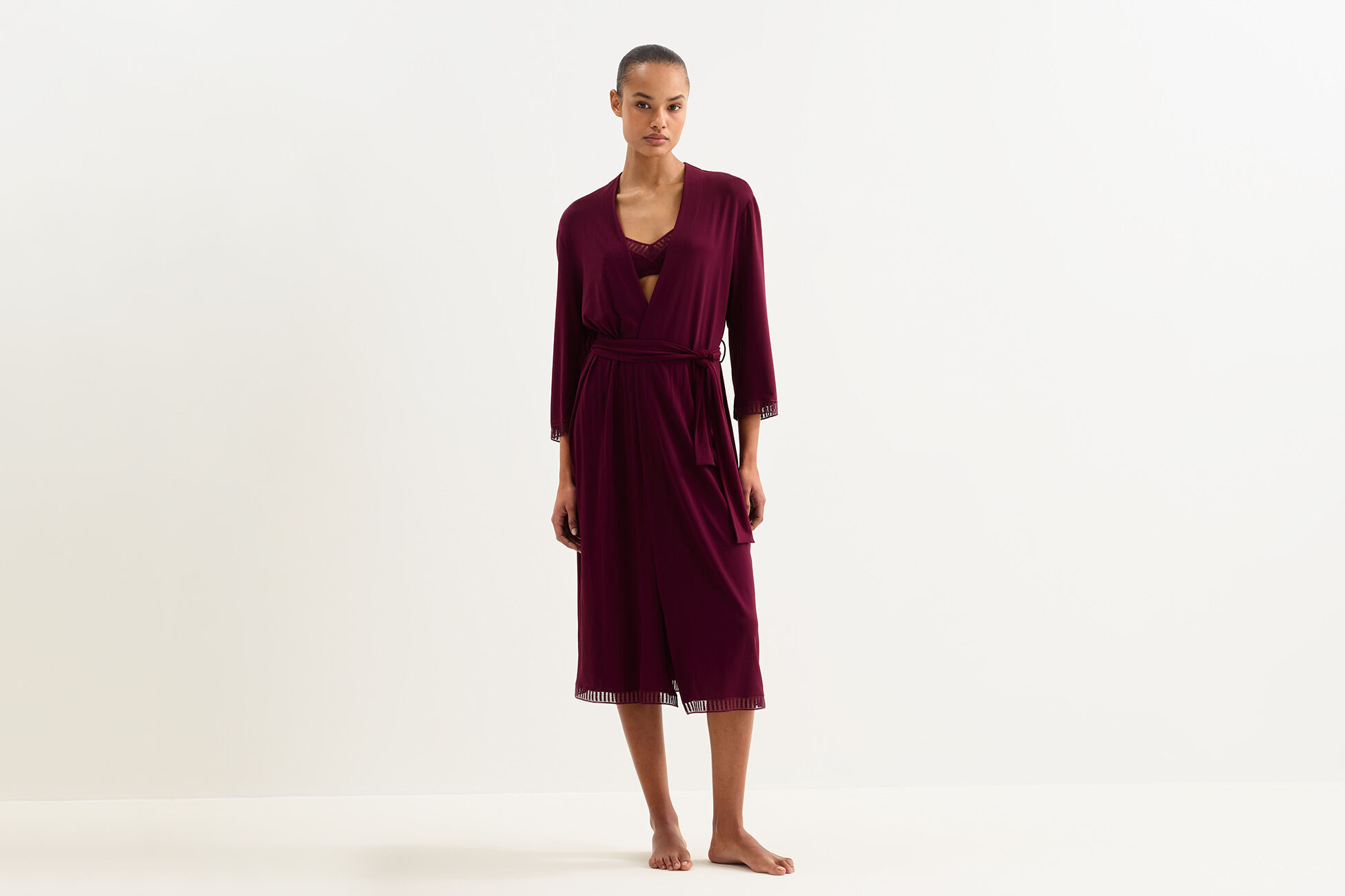 Violette graph Long robe standard view NaN