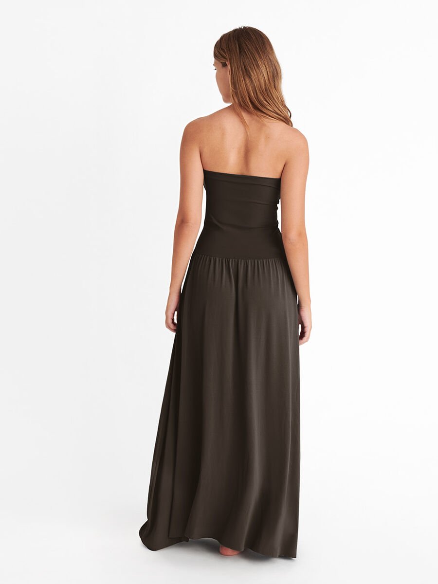 Oda Trägerloses langes Kleid Standardansicht NaN