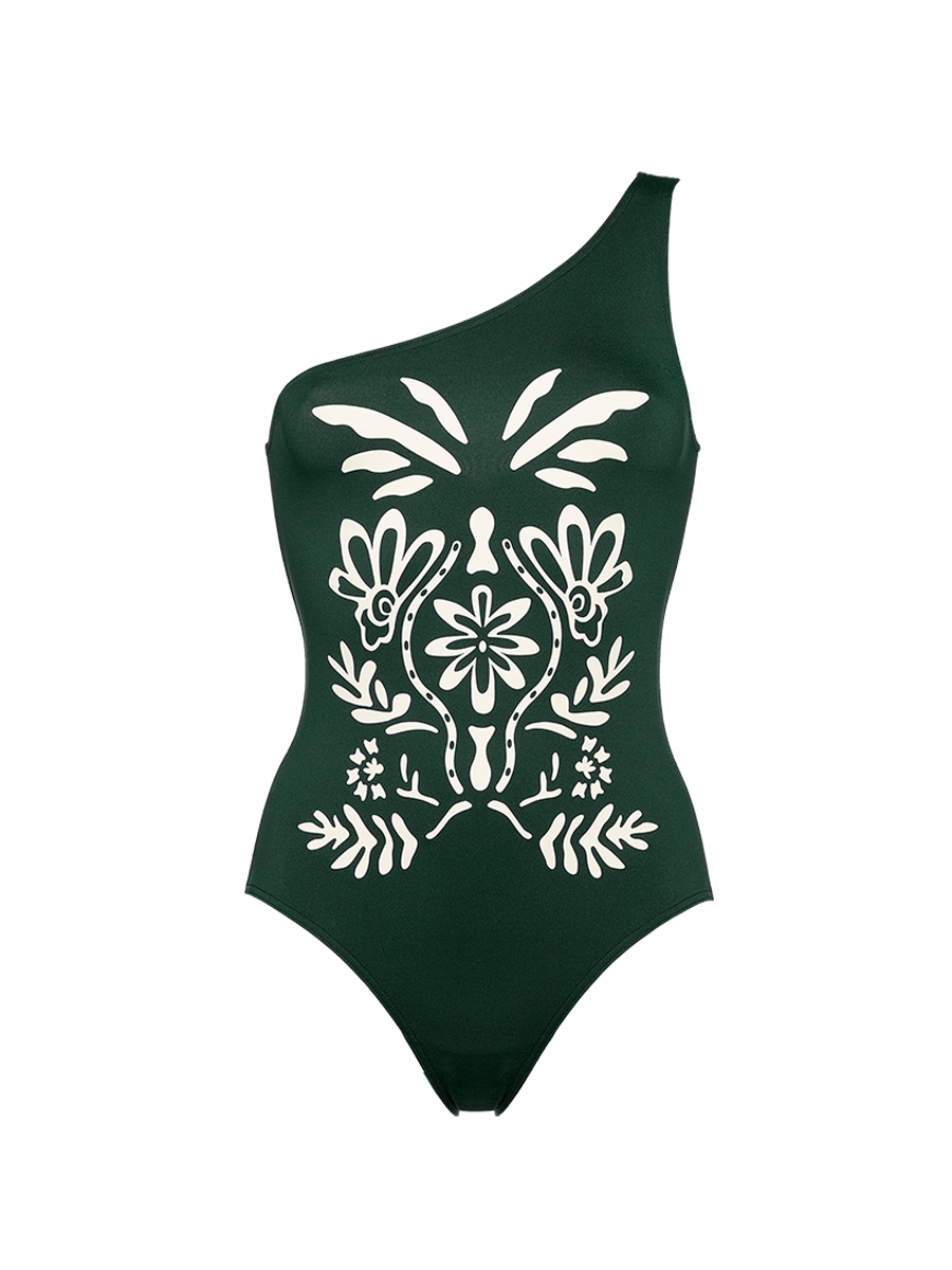 Gemme One-shoulder one-piece standard view NaN