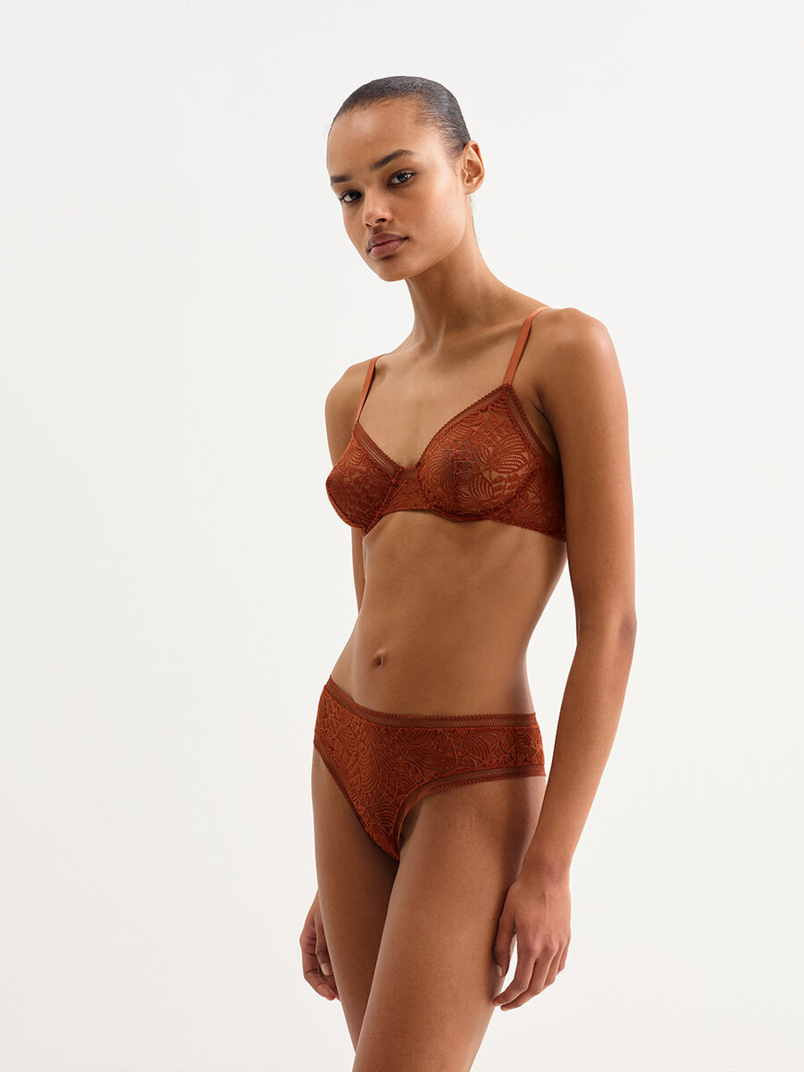 Cerise Full-cup bra standard view NaN