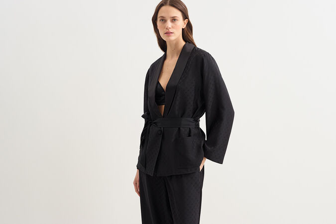 Velours Jacke Standardansicht 3