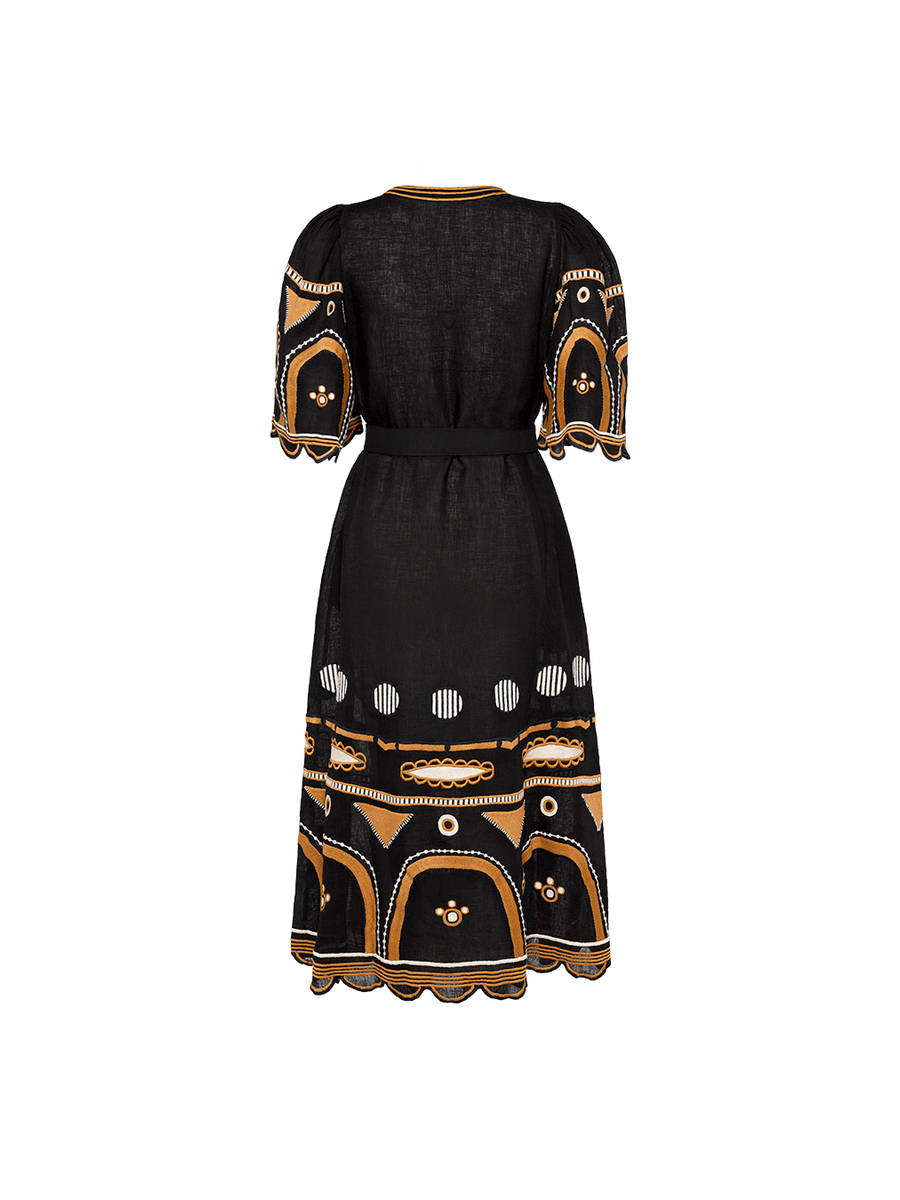 Ornement Robe longue vue standard NaN