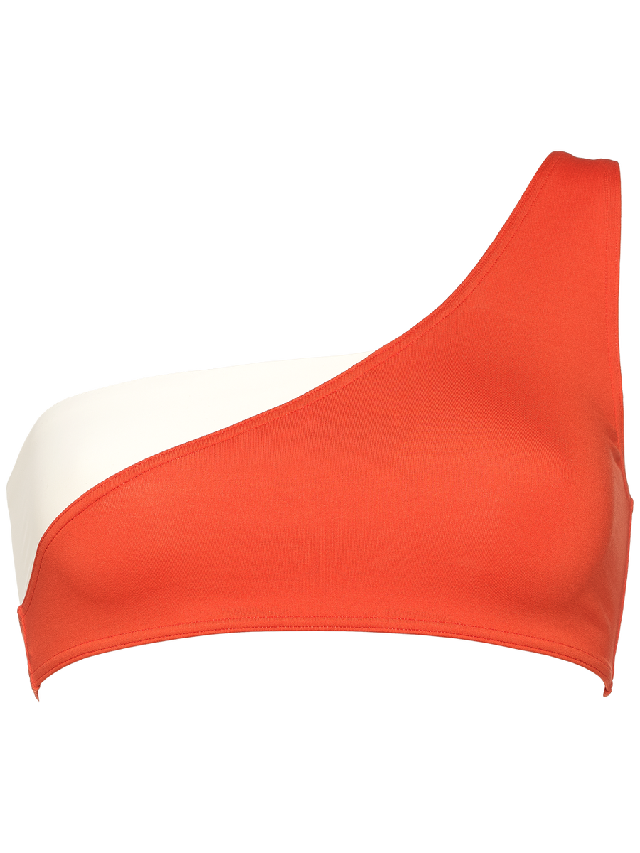 Paradoxe One-shoulder crop top standard view �