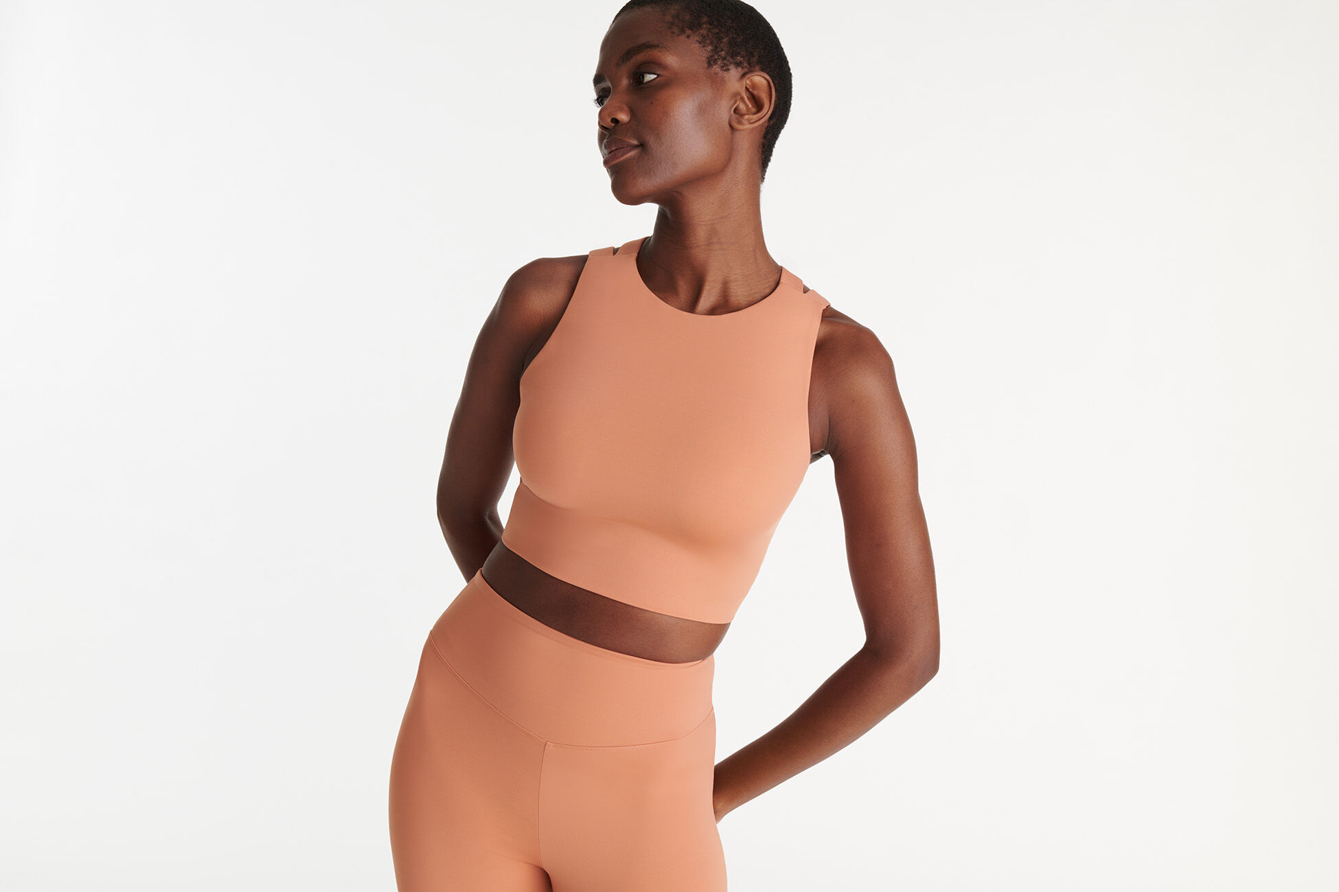 Laura Crop top bra standard view �