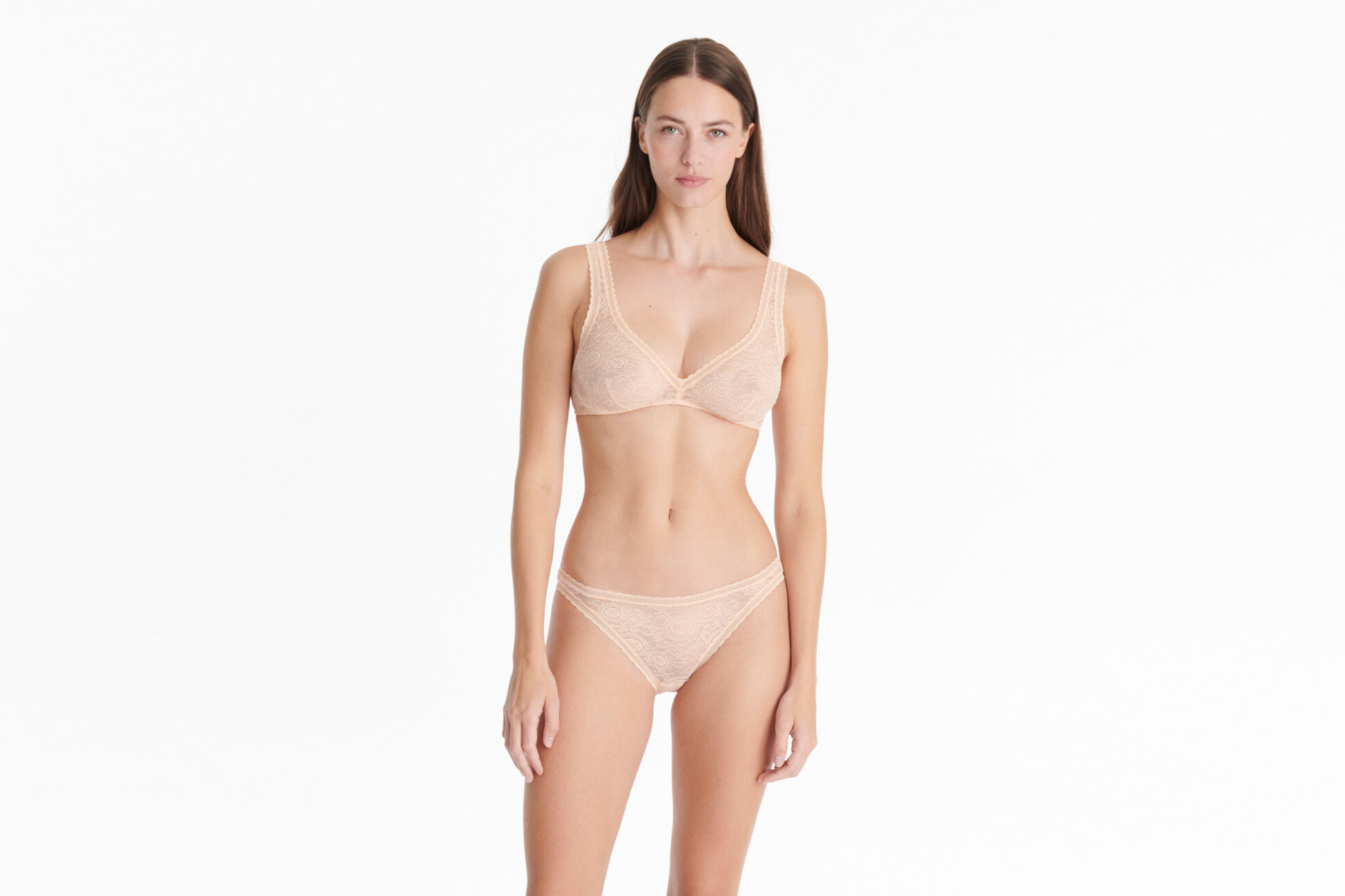 Rubellite Reggiseno a triangolo con rinforzi standard vista NaN