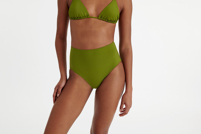 Remember Hoch geschnittene Bikinihose Standardansicht 1