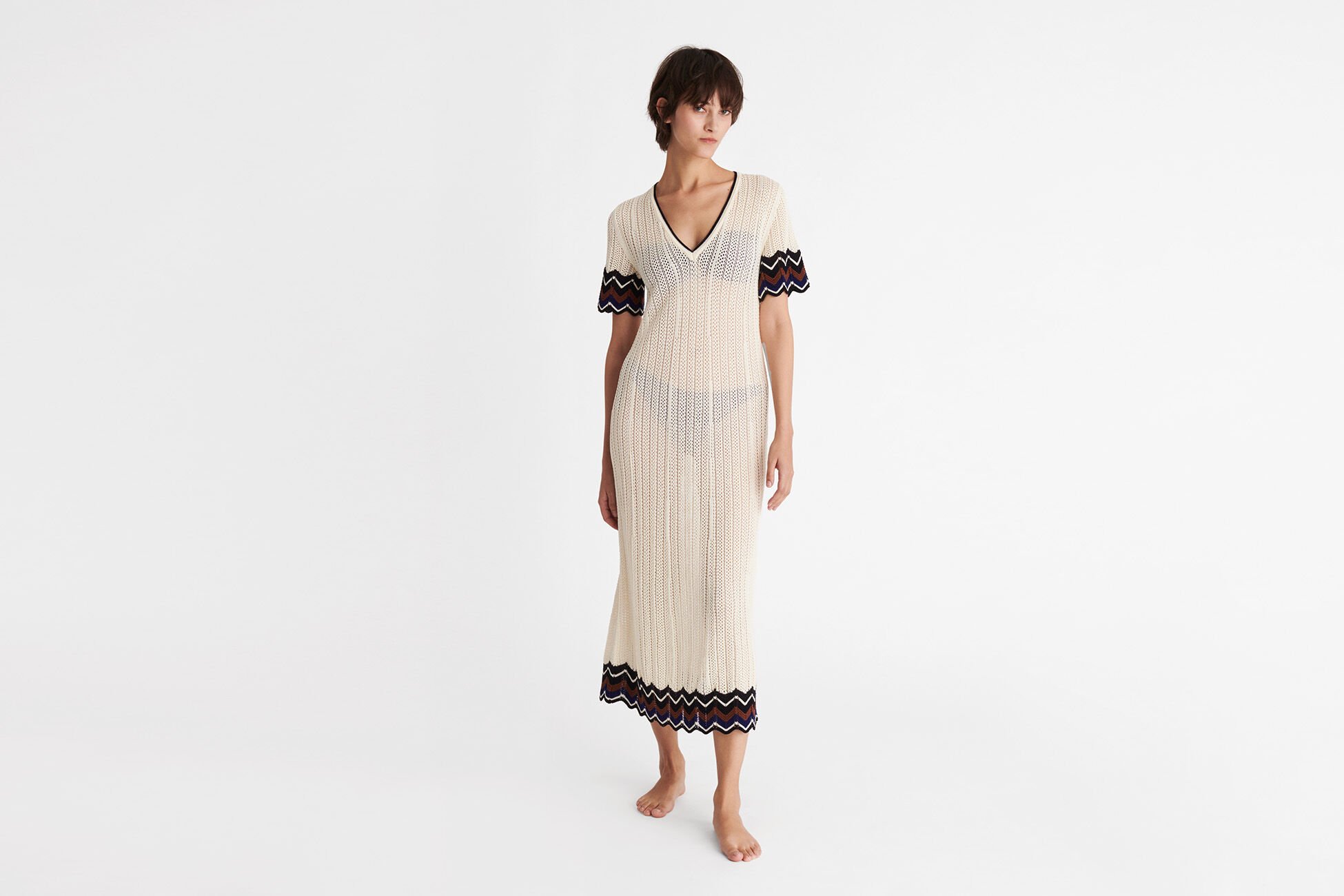 Luna Long dress standard view NaN