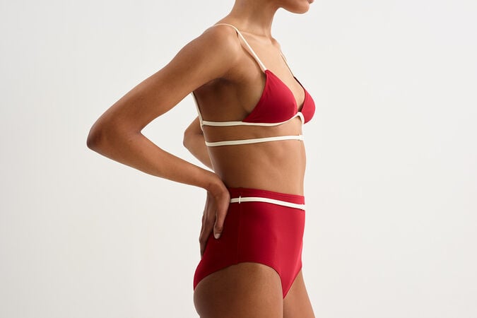 Karen Reggiseno a triangolo con pince sul seno standard vista 3