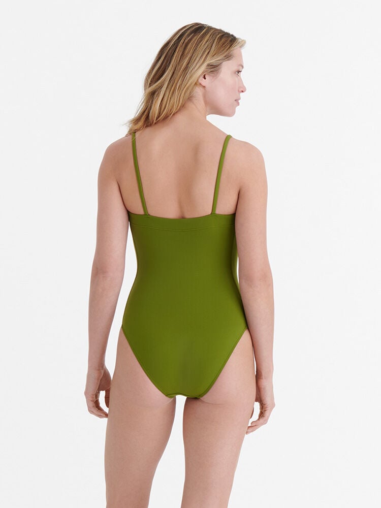 ワンピース水着 ERES Pistachio Green Stretch Nylon Aquarelle Swimsuit Eres Pistachio Green Stretch Nylon Aquarelle Swimsuit