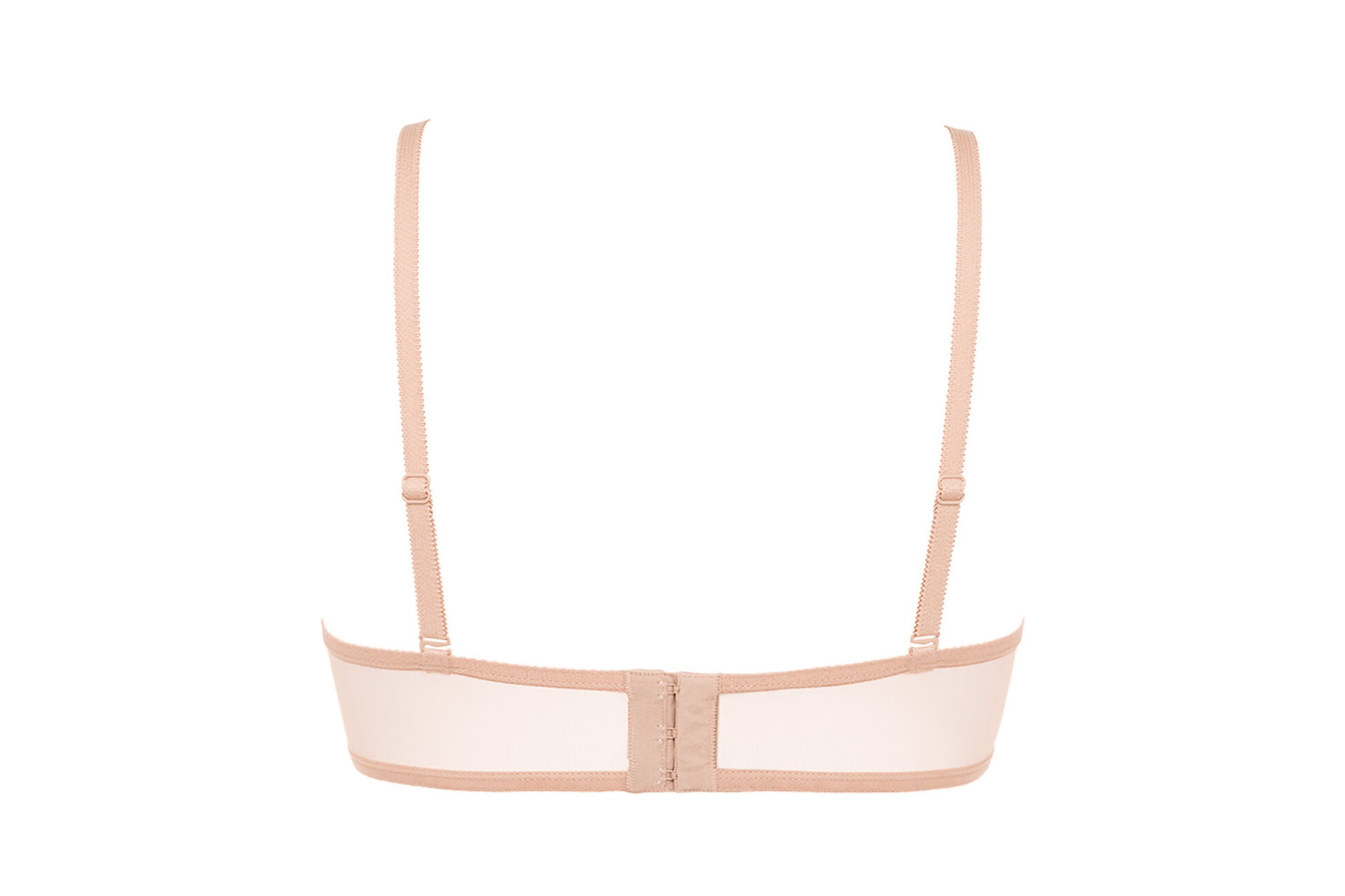 Indiscrete Reggiseno a fascia con rinforzi standard vista NaN