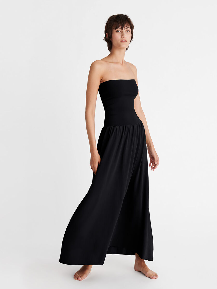 Oda Long bustier dress standard view �