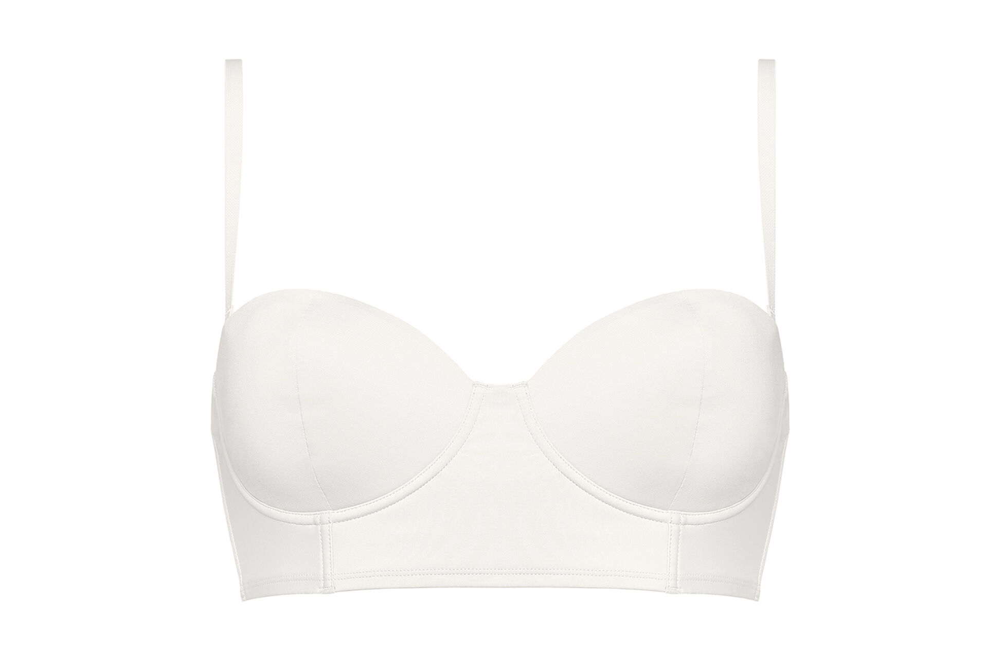 Helena soyeuse Padded bustier bra standard view �