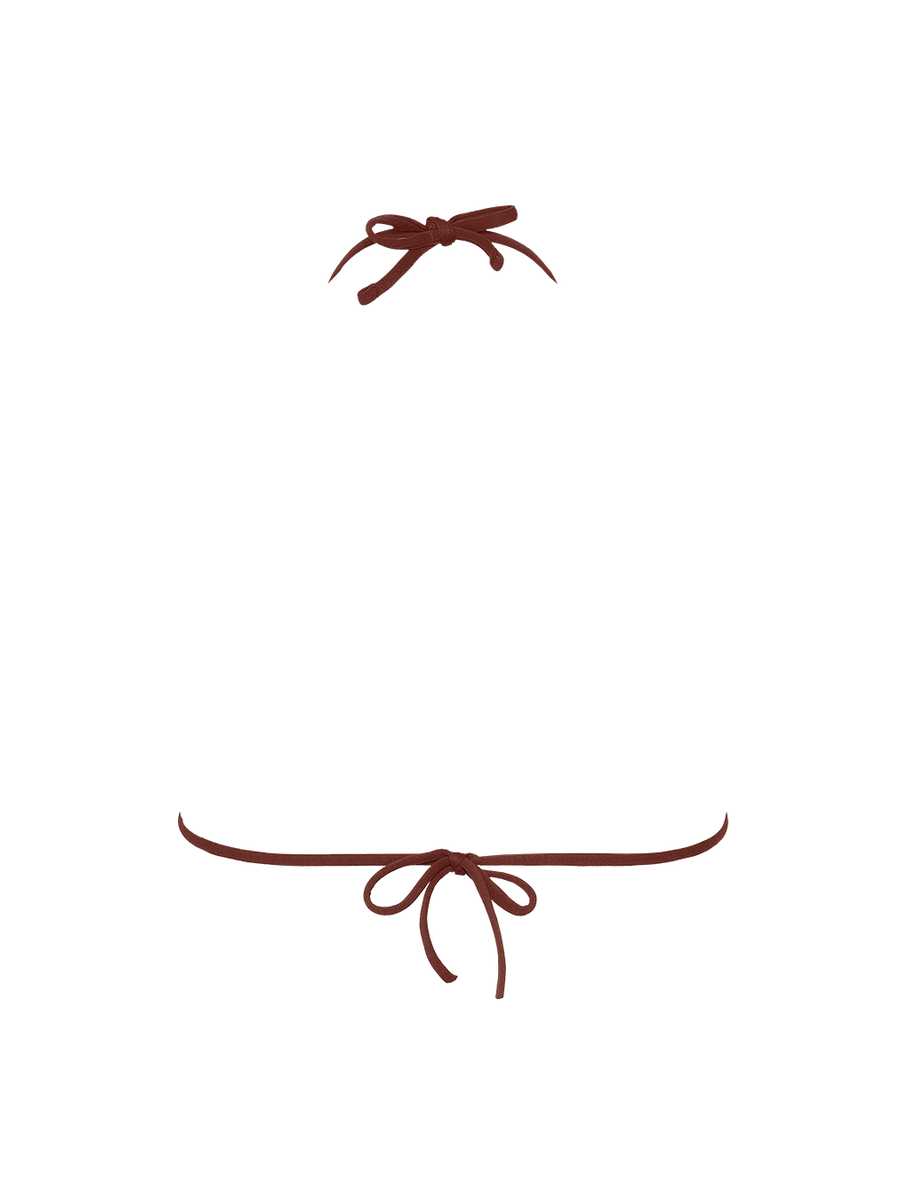 Mouna Small triangle bikini top standard view �